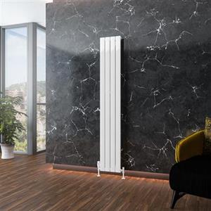 Eastbrook Addington type 10 radiator 30x180cm aluminium 816W wit glans