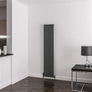 Eastbrook Addington type 10 radiator 35x180cm aluminium 1021W antraciet