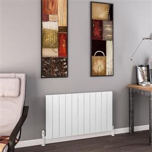 Eastbrook Charlton radiator 105x60cm aluminium 1081W wit mat