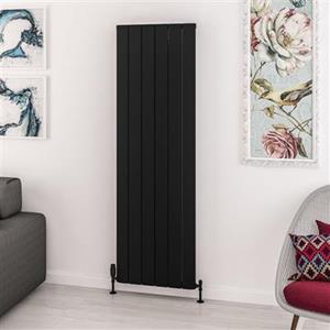 Eastbrook Withington radiator 55x180cm aluminium 1598W zwart mat