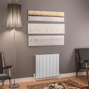 Eastbrook Tordino radiator 65x60cm aluminium 724W wit mat