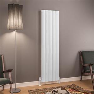 Eastbrook Tordino radiator 45x180cm aluminium 1432W wit mat