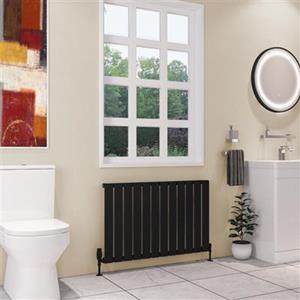 Eastbrook Deddington radiator 95x60cm 907W zwart mat