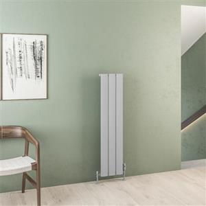 Eastbrook Malmesbury radiator 30x120cm aluminium 554W grijs mat