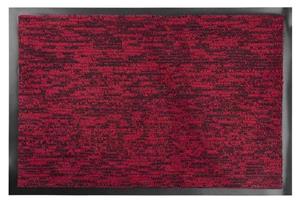 Proregal Fußmatte Fußmatte, Schmutzfangmatte 40x60cm, Schwarz-rot, 