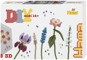 Hama Perlen HAMA Art 3621 Geschenkbox Blumenstrauß mehrfarbig
