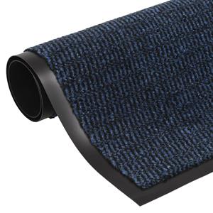 Vidaxl Fußmatte Getuftet 60x150 Cm Blau