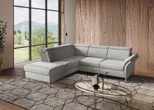 Home affaire Ecksofa, mit Relaxfunktion motorisch im Sofa 2,5- Sitzer