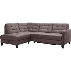 Exxpo - Sofa Fashion Ecksofa, wahlweise mit Bettfunktion und Bettkasten, in vielen Bezugsqualitäten