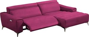 Egoitaliano Ecksofa Suzette, mit Recamiere, inkl. 1 elektronischen Relaxfunktion