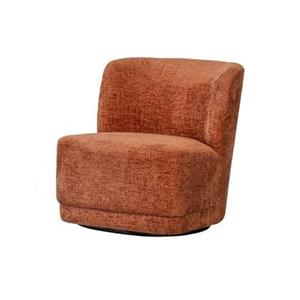 Woood Draaifauteuil Atty - Polyester - Bloesem - 75x74x65