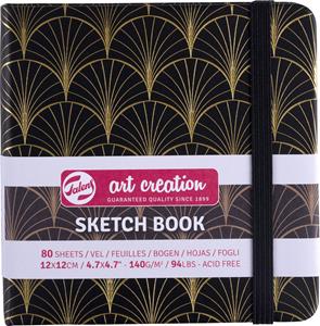 royaltalens ROYAL TALENS Skizzenbuch Art Creation Art Deco, 120 x 120 mm