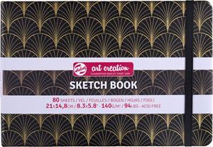 royaltalens ROYAL TALENS Skizzenbuch Art Creation Art Deco, 210 x 148 mm