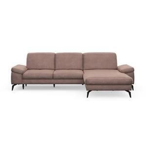 Sit&More Ecksofa Cabana, Recamiere, wahlweise mit Sitztiefen-, Armlehnen- und Kopfteilfunktion