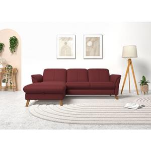 Sit&More Ecksofa Romero, wahlweise mit oder ohne Relax-Funktion, Bettfunktion, Bettkasten