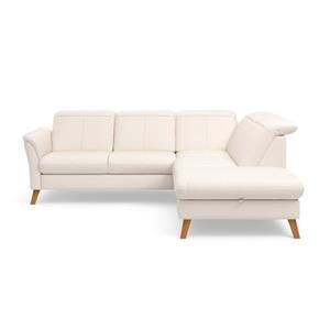 Sit&More Ecksofa Romero, wahlweise mit oder ohne TV-Funktion, Bettfunktion, Bettkasten