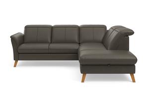 Sit&More Ecksofa Romero, wahlweise mit oder ohne TV-Funktion, Bettfunktion, Bettkasten