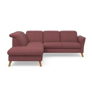 Sit&More Ecksofa Romero, wahlweise mit oder ohne TV-Funktion, Bettfunktion, Bettkasten