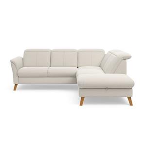 Sit&More Ecksofa Romero, wahlweise mit oder ohne TV-Funktion, Bettfunktion, Bettkasten