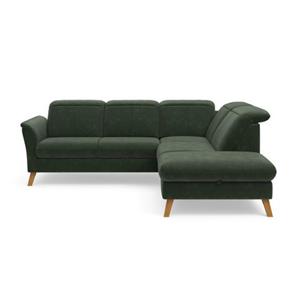 Sit&More Ecksofa Romero, wahlweise mit oder ohne TV-Funktion, Bettfunktion, Bettkasten