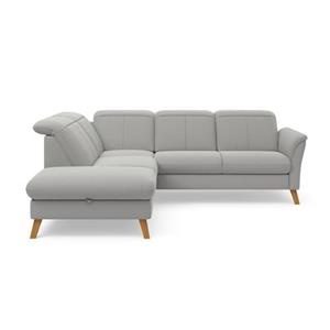 Sit&More Ecksofa Romero, wahlweise mit oder ohne TV-Funktion, Bettfunktion, Bettkasten