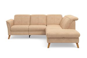 Sit&More Ecksofa Romero, wahlweise mit oder ohne TV-Funktion, Bettfunktion, Bettkasten