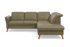 Sit&More Ecksofa Romero, wahlweise mit oder ohne TV-Funktion, Bettfunktion, Bettkasten