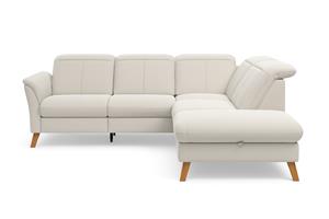 Sit&More Ecksofa Romero, wahlweise mit oder ohne TV-Funktion, Bettfunktion, Bettkasten