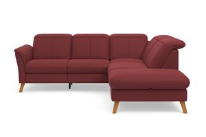 Sit&More Ecksofa Romero, wahlweise mit oder ohne TV-Funktion, Bettfunktion, Bettkasten