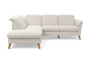 Sit&More Ecksofa Romero, wahlweise mit oder ohne TV-Funktion, Bettfunktion, Bettkasten