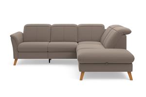 Sit&More Ecksofa Romero, wahlweise mit oder ohne TV-Funktion, Bettfunktion, Bettkasten