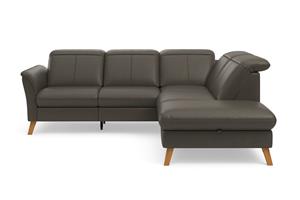 Sit&More Ecksofa Romero, wahlweise mit oder ohne TV-Funktion, Bettfunktion, Bettkasten