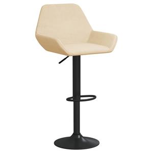 Vidaxl Barhocker 2 Stk. Creme Samt