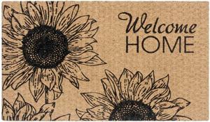 Hanse Home Deurmat Welcome Home Flowers - Kokos