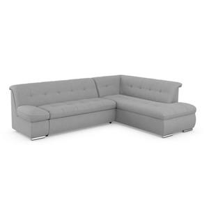 DOMO collection Ecksofa Mona, wahlweise mit Bett- und Armlehnfunktion