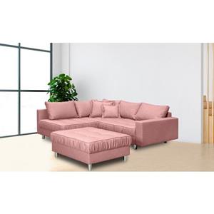 COLLECTION AB Ecksofa, mit Hocker, inkl. Schlaffunktion