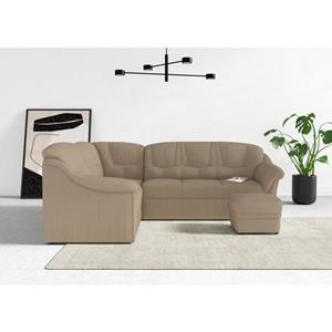 DOMO collection Ecksofa Montana, wahlweise mit Bettfunktion