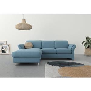 sit&more Ecksofa, wahlweise Bettfunktion, Bettkasten und Kopf- und Armteilverstellung