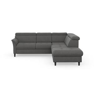 sit&more Ecksofa "Marano", inklusive Kopfteilverstellung, wahlweise mit Bettfunktion, Bettkasten