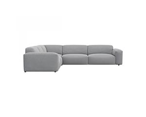 Flexlux Ecksofa Lucera, Skandinavisches Design in hochwertiger Verarbeitung