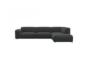 Flexlux Ecksofa Lucera, Skandinavisches Design in hochwertiger Verarbeitung