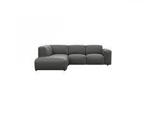 Flexlux Ecksofa Lucera, Skandinavisches Design in hochwertiger Verarbeitung