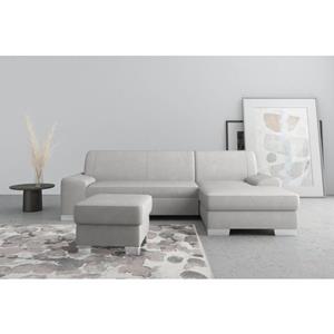 DOMO collection Ecksofa Anzio, wahlweise mit Bettfunktion und Federkern