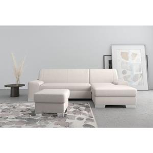 DOMO collection Ecksofa Anzio, wahlweise mit Bettfunktion und Federkern