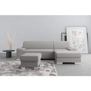 DOMO collection Ecksofa Anzio, wahlweise mit Bettfunktion und Federkern