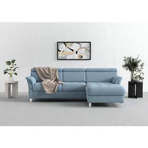 sit&more Ecksofa "Marano", inklusive Kopfteilverstellung, wahlweise mit Bettfunktion, Bettkasten