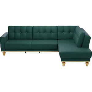 sit&more Ecksofa "Orient 5", mit Strass-Stein, wahlweise mit Bettfunktion und Bettkasten