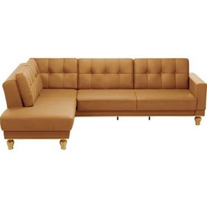 sit&more Ecksofa "Orient 5", mit Strass-Stein, wahlweise mit Bettfunktion und Bettkasten