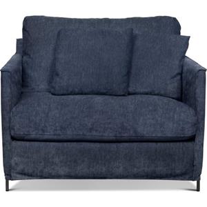 furninova Loveseat "Petito", abnehmbarer Hussenbezug, alle Kissen mit Federn gefüllt, 2 Zierkissen