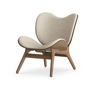 Umage A Conversation Piece houten fauteuil donker eiken - White Sands